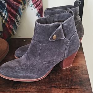 Suede Booties